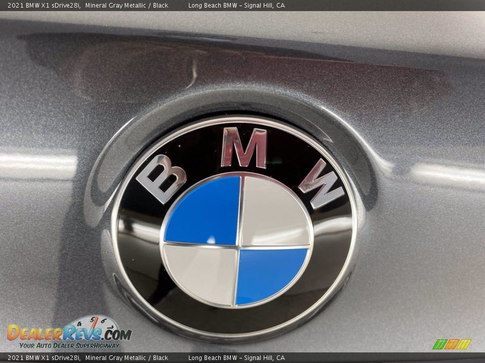 2021 BMW X1 sDrive28i Mineral Gray Metallic / Black Photo #10