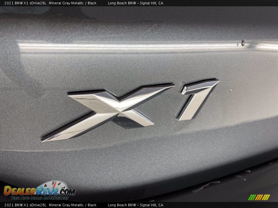 2021 BMW X1 sDrive28i Mineral Gray Metallic / Black Photo #11