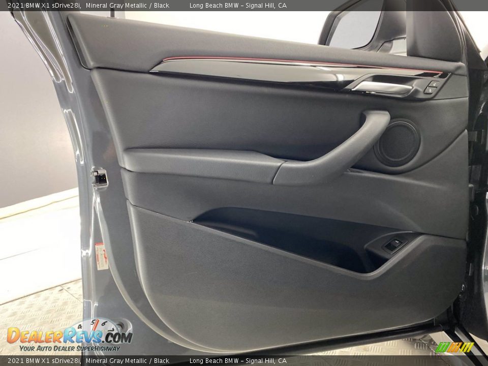 2021 BMW X1 sDrive28i Mineral Gray Metallic / Black Photo #13