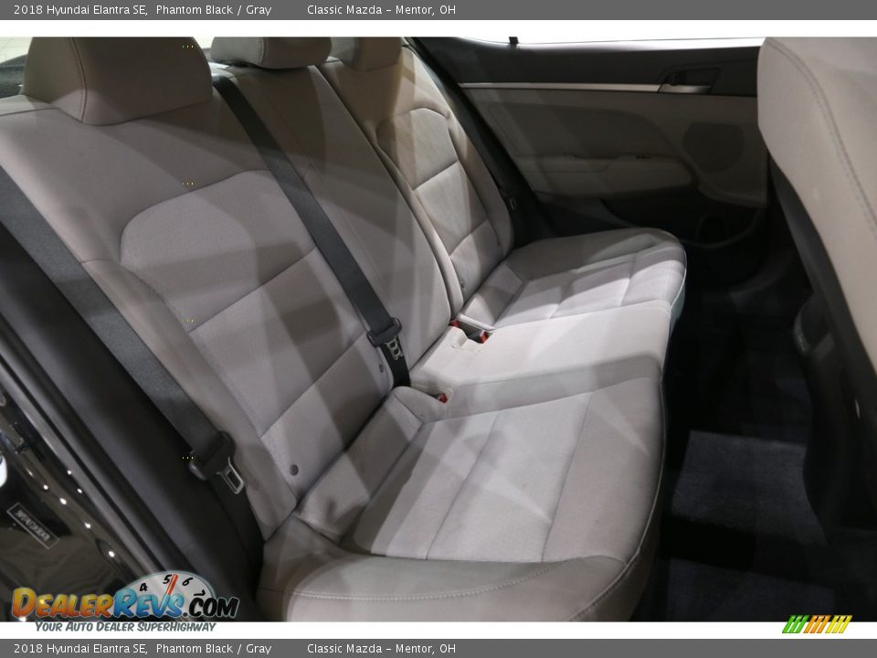2018 Hyundai Elantra SE Phantom Black / Gray Photo #15