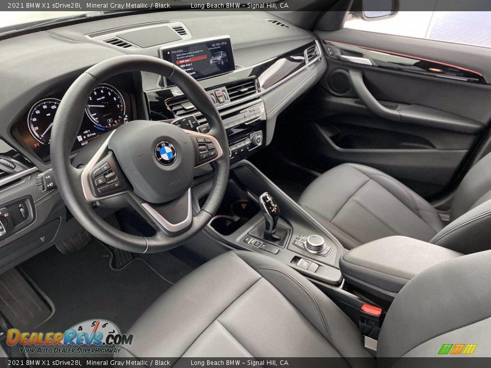 2021 BMW X1 sDrive28i Mineral Gray Metallic / Black Photo #16
