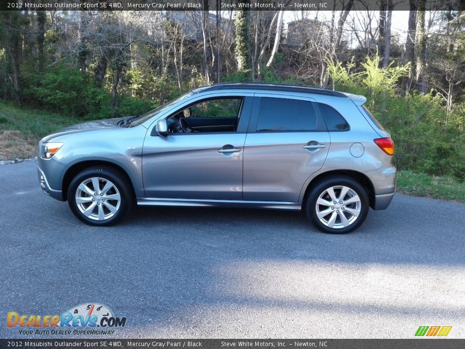 2012 Mitsubishi Outlander Sport SE 4WD Mercury Gray Pearl / Black Photo #1