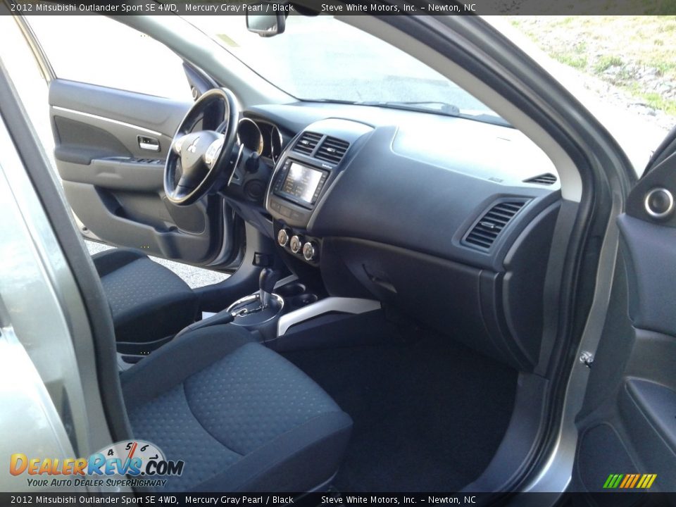 2012 Mitsubishi Outlander Sport SE 4WD Mercury Gray Pearl / Black Photo #13