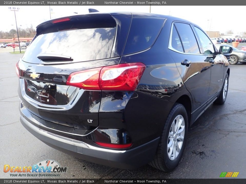 2018 Chevrolet Equinox LT Mosaic Black Metallic / Jet Black Photo #8