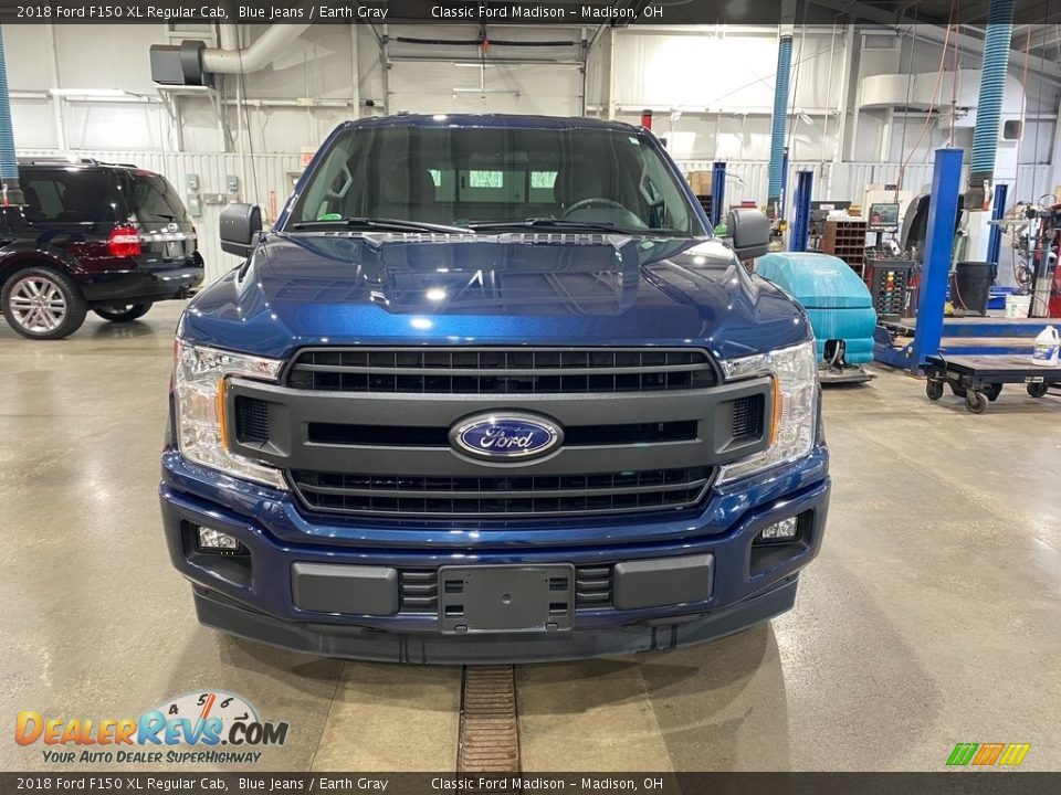 2018 Ford F150 XL Regular Cab Blue Jeans / Earth Gray Photo #1