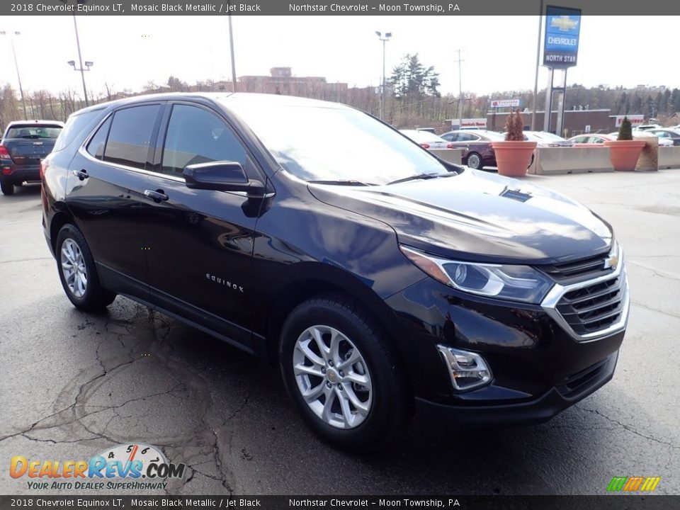 2018 Chevrolet Equinox LT Mosaic Black Metallic / Jet Black Photo #11