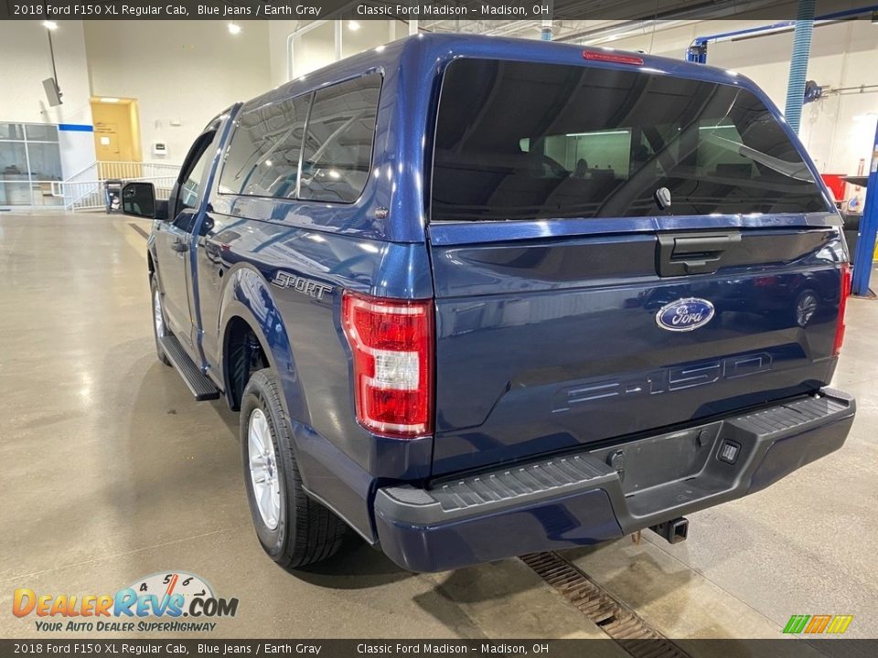 2018 Ford F150 XL Regular Cab Blue Jeans / Earth Gray Photo #3