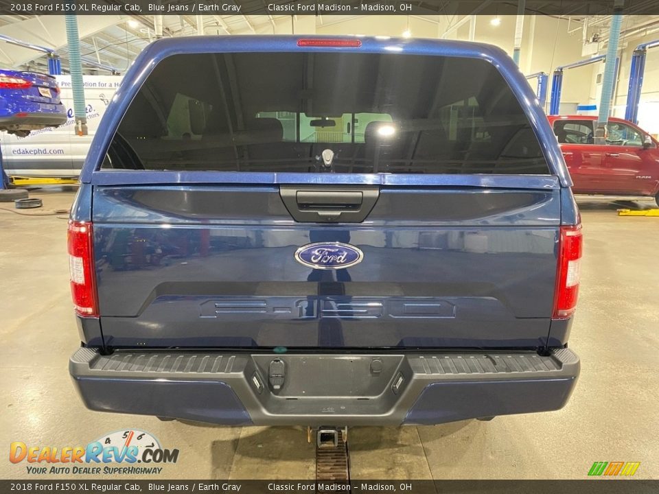 2018 Ford F150 XL Regular Cab Blue Jeans / Earth Gray Photo #4