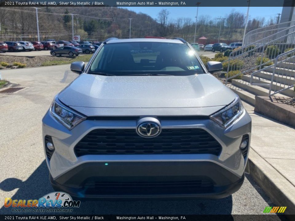 2021 Toyota RAV4 XLE AWD Silver Sky Metallic / Black Photo #12