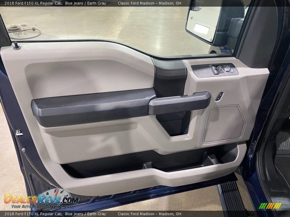 2018 Ford F150 XL Regular Cab Blue Jeans / Earth Gray Photo #6