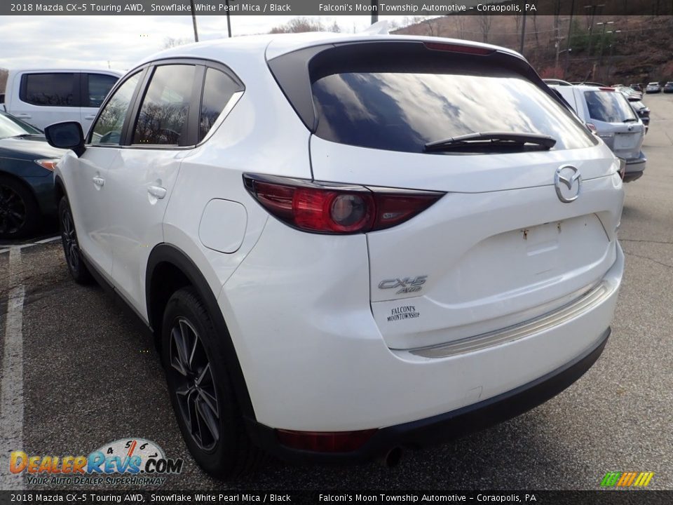 2018 Mazda CX-5 Touring AWD Snowflake White Pearl Mica / Black Photo #2