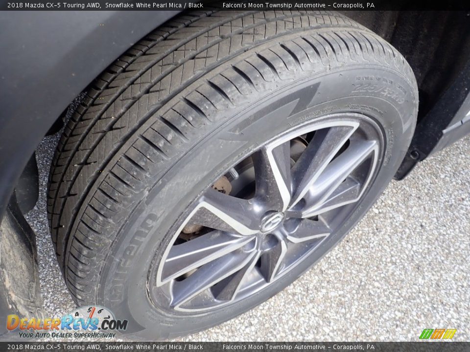 2018 Mazda CX-5 Touring AWD Snowflake White Pearl Mica / Black Photo #5