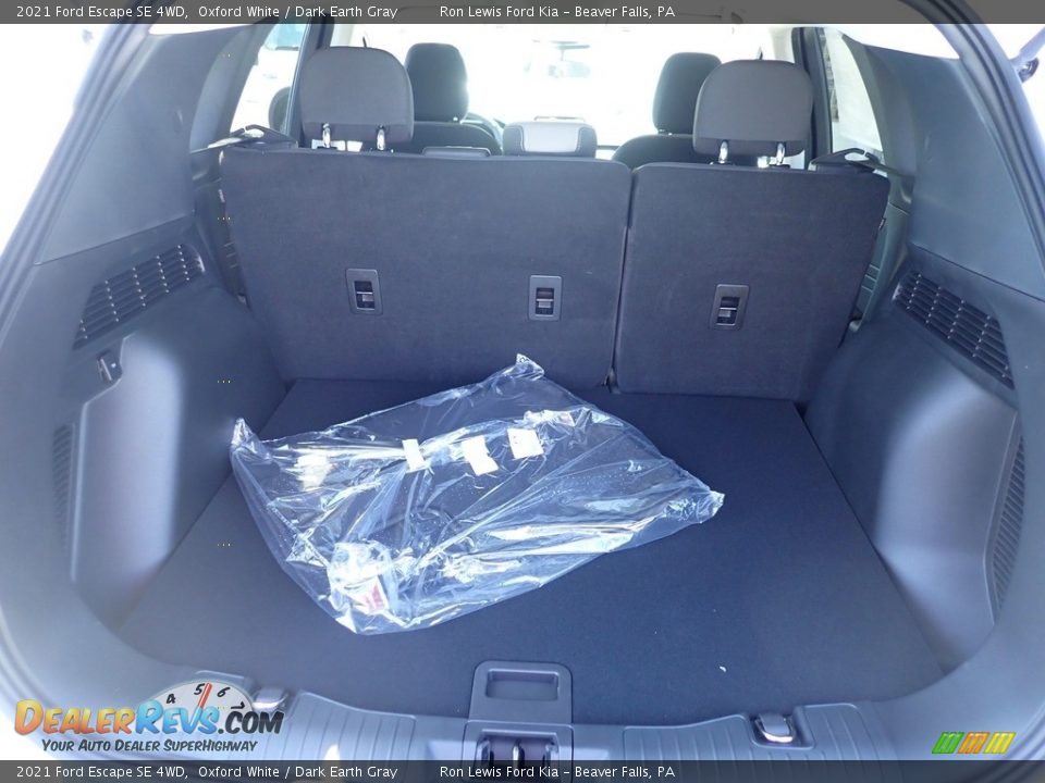 2021 Ford Escape SE 4WD Oxford White / Dark Earth Gray Photo #9
