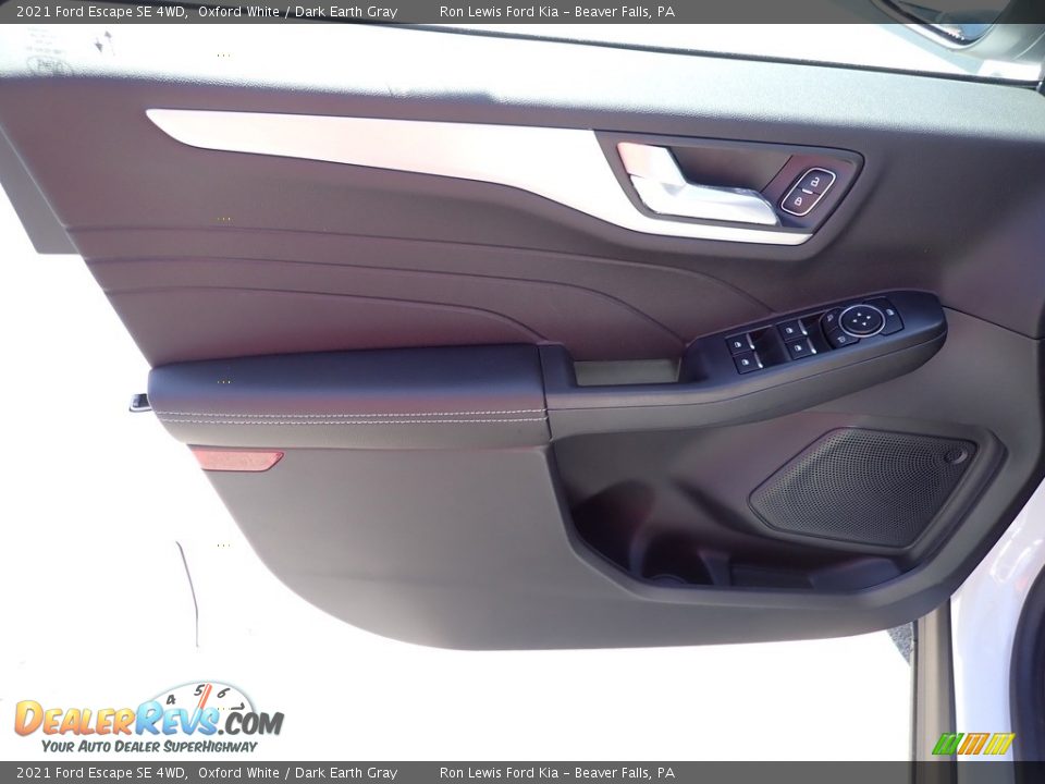 2021 Ford Escape SE 4WD Oxford White / Dark Earth Gray Photo #15