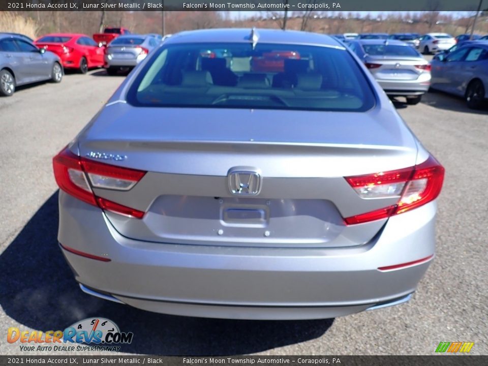 2021 Honda Accord LX Lunar Silver Metallic / Black Photo #4