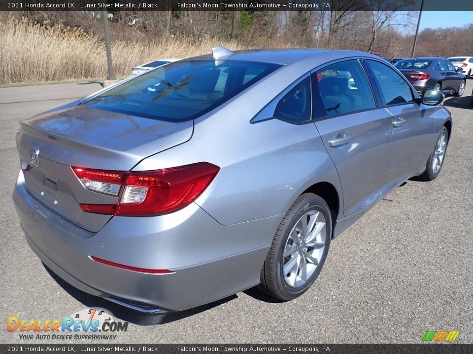 2021 Honda Accord LX Lunar Silver Metallic / Black Photo #5