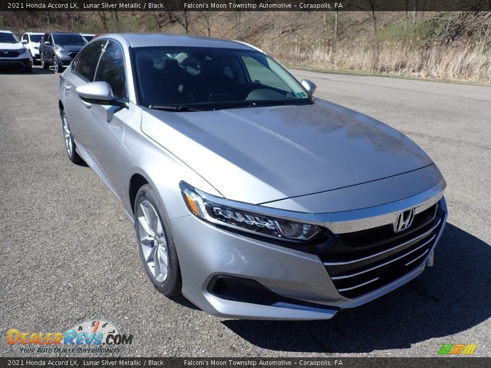 2021 Honda Accord LX Lunar Silver Metallic / Black Photo #6