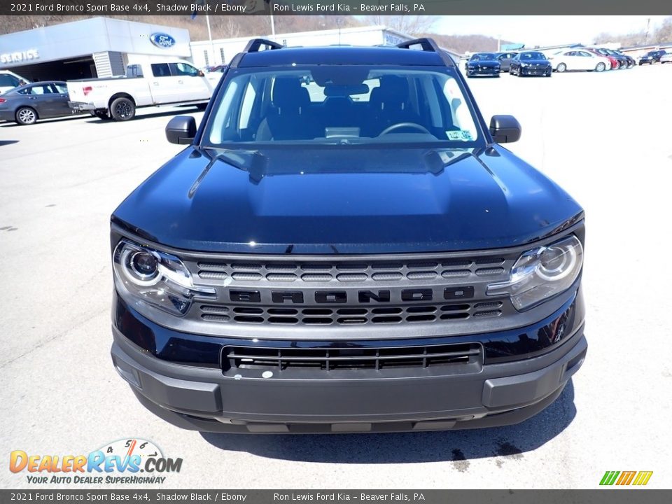 2021 Ford Bronco Sport Base 4x4 Shadow Black / Ebony Photo #4