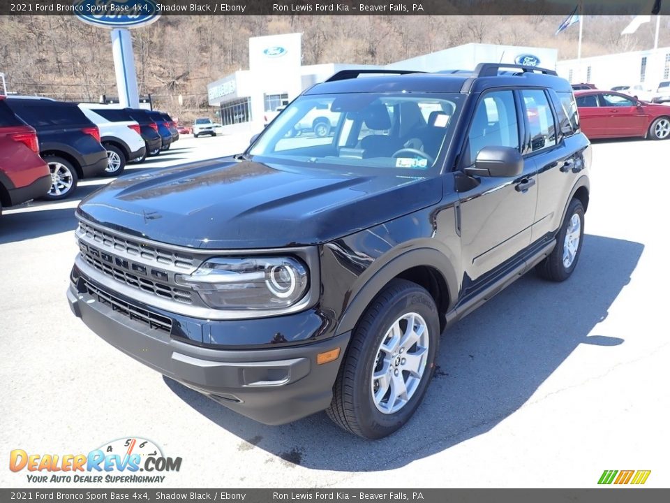 2021 Ford Bronco Sport Base 4x4 Shadow Black / Ebony Photo #5