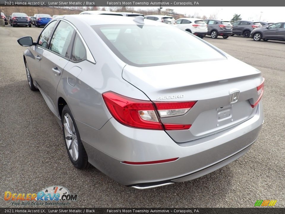 2021 Honda Accord LX Lunar Silver Metallic / Black Photo #3