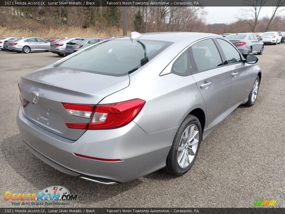 2021 Honda Accord LX Lunar Silver Metallic / Black Photo #5