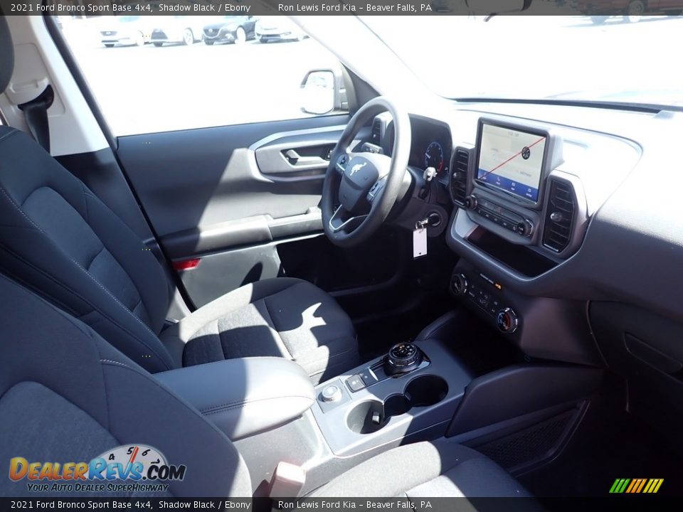 2021 Ford Bronco Sport Base 4x4 Shadow Black / Ebony Photo #13
