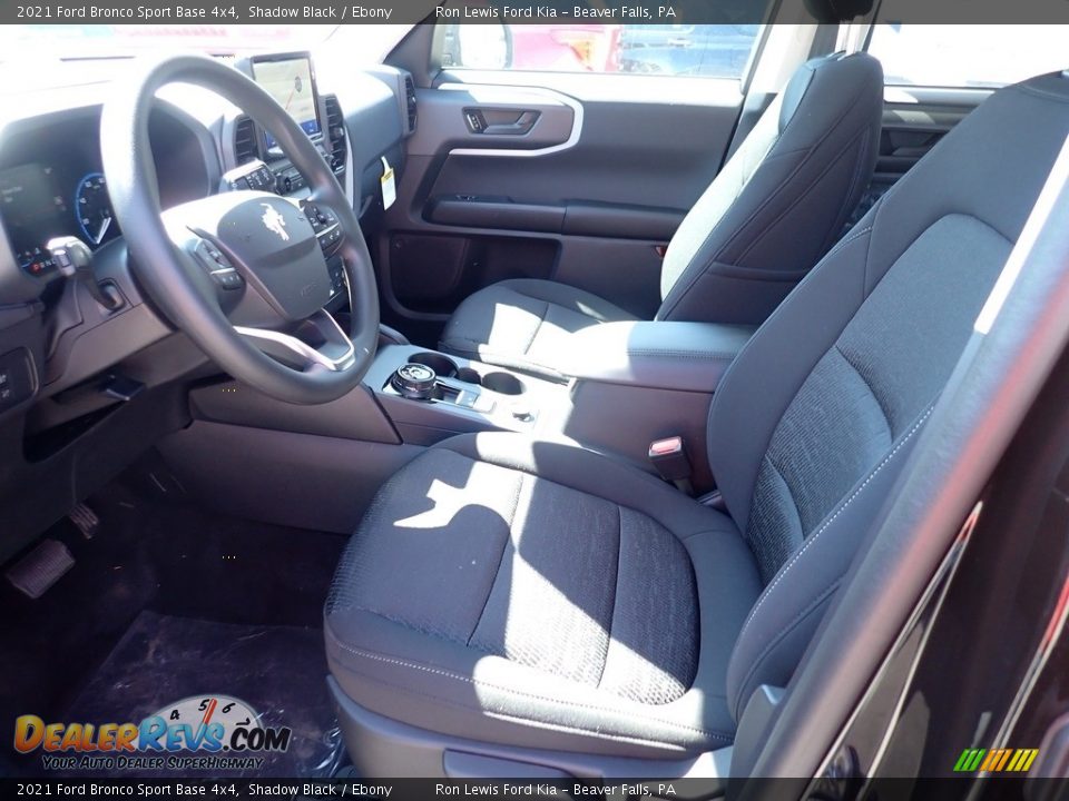 2021 Ford Bronco Sport Base 4x4 Shadow Black / Ebony Photo #14