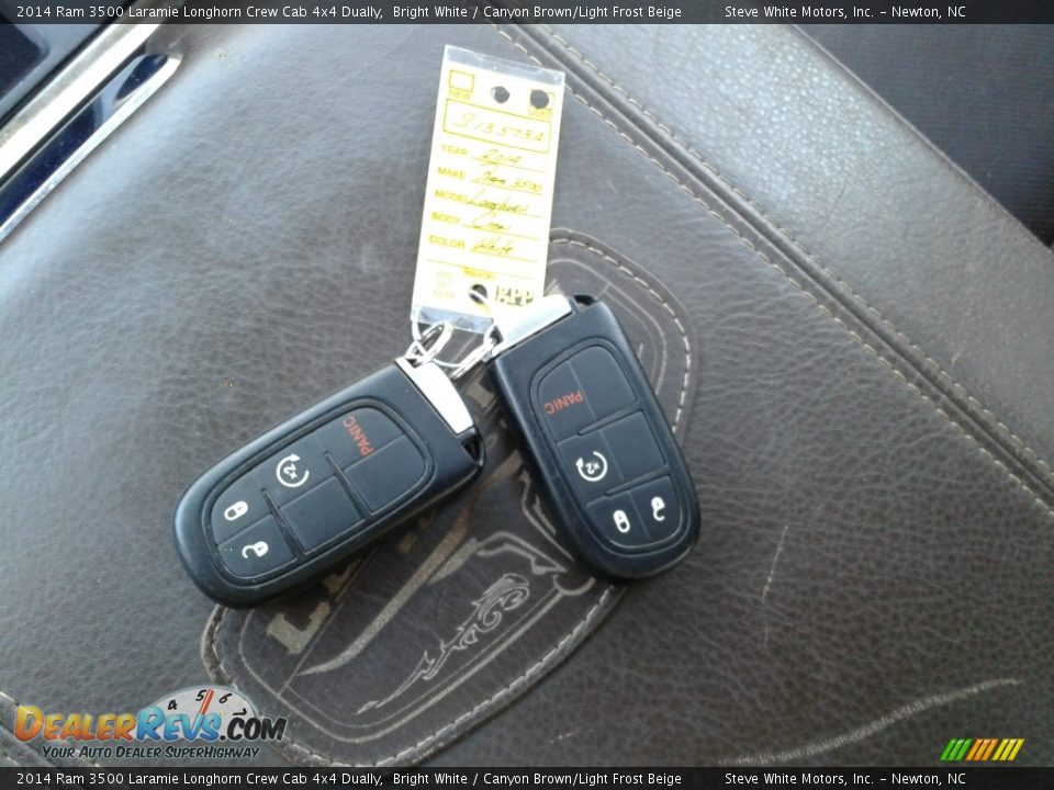 Keys of 2014 Ram 3500 Laramie Longhorn Crew Cab 4x4 Dually Photo #18