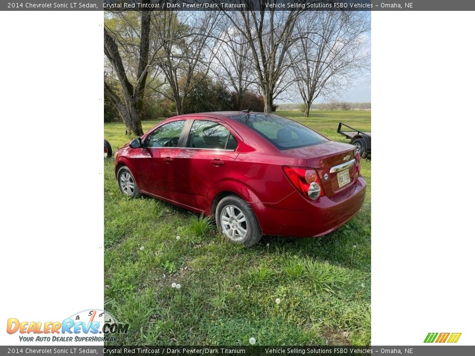 Crystal Red Tintcoat 2014 Chevrolet Sonic LT Sedan Photo #4