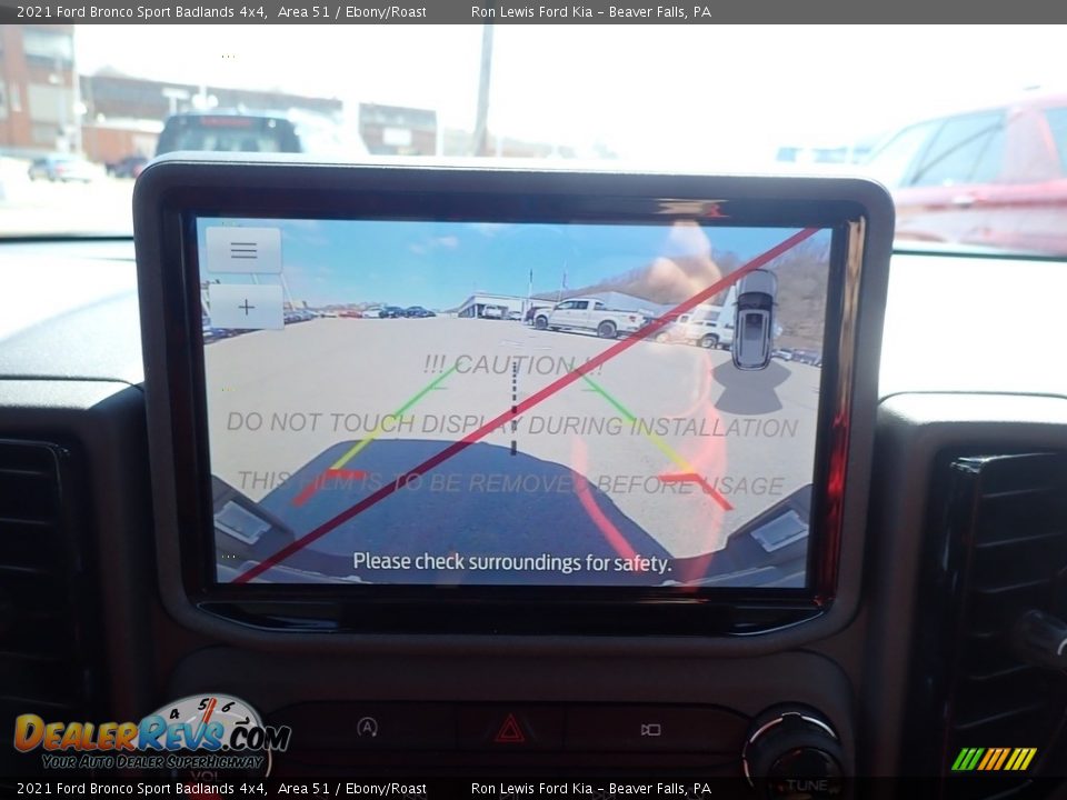 Navigation of 2021 Ford Bronco Sport Badlands 4x4 Photo #21