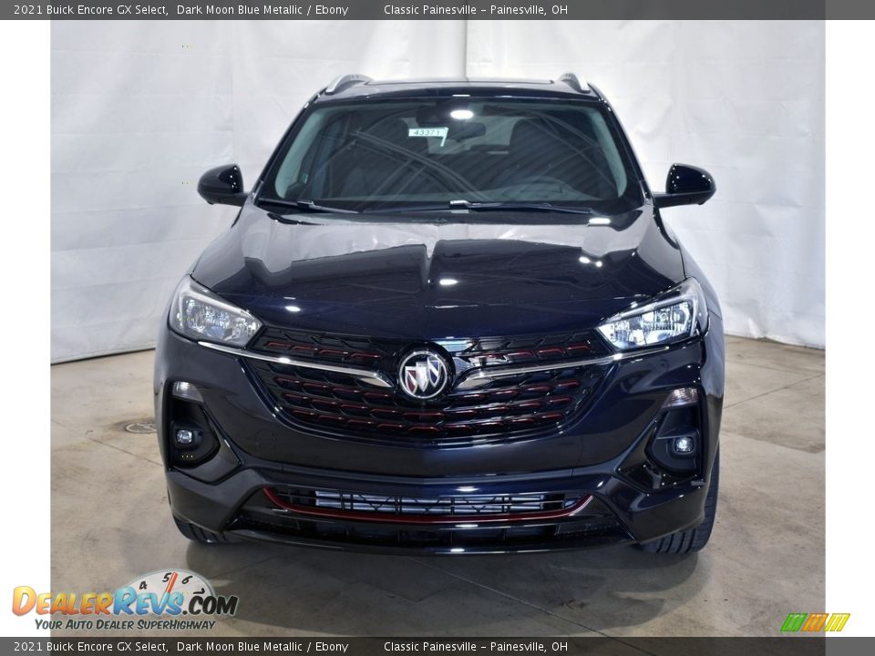 2021 Buick Encore GX Select Dark Moon Blue Metallic / Ebony Photo #4