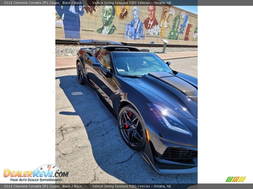 2019 Chevrolet Corvette ZR1 Coupe Black / Black Photo #7