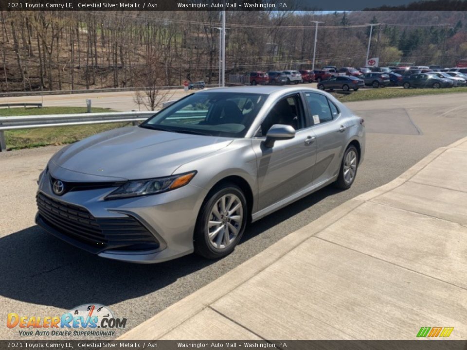 2021 Toyota Camry LE Celestial Silver Metallic / Ash Photo #12