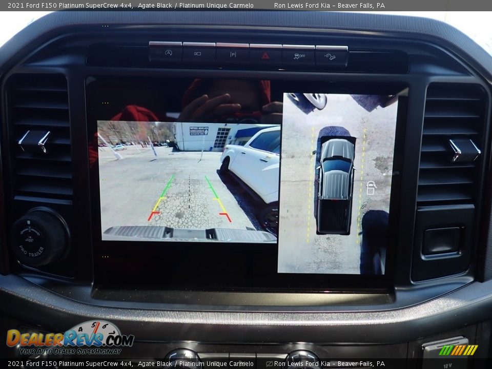 2021 Ford F150 Platinum SuperCrew 4x4 Agate Black / Platinum Unique Carmelo Photo #19