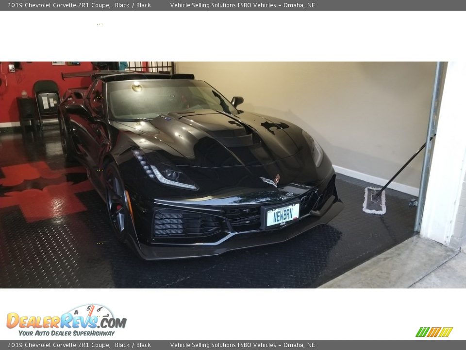 2019 Chevrolet Corvette ZR1 Coupe Black / Black Photo #12