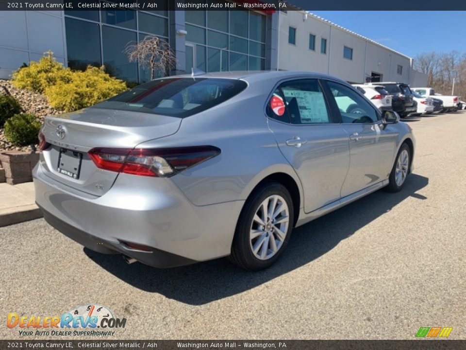 2021 Toyota Camry LE Celestial Silver Metallic / Ash Photo #13