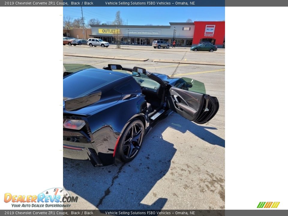 2019 Chevrolet Corvette ZR1 Coupe Black / Black Photo #14