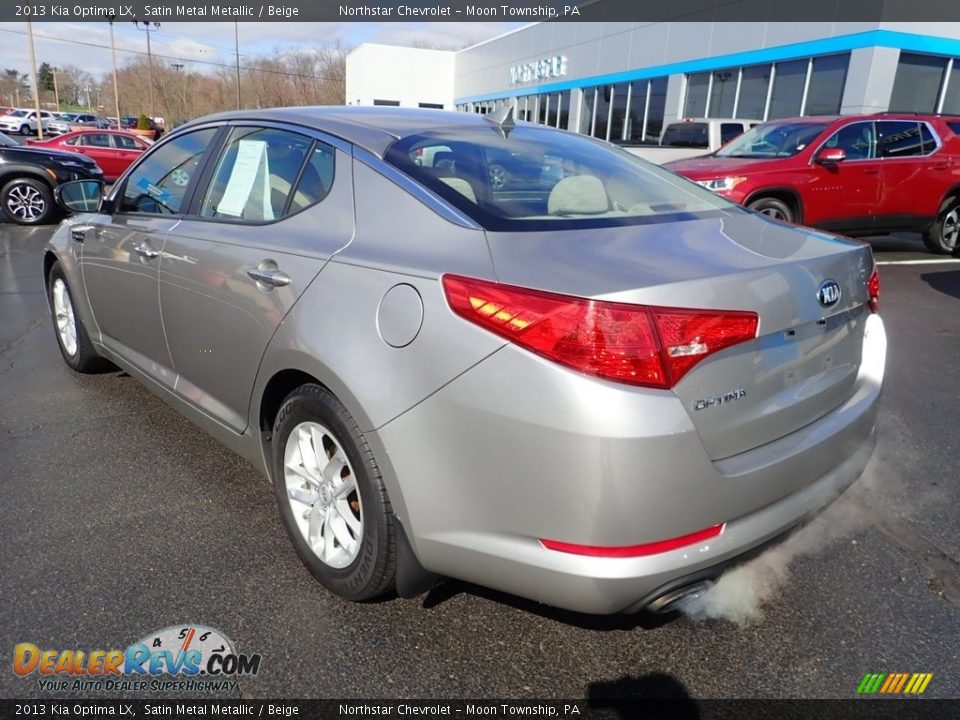 2013 Kia Optima LX Satin Metal Metallic / Beige Photo #4