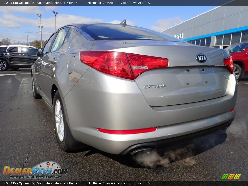 2013 Kia Optima LX Satin Metal Metallic / Beige Photo #5