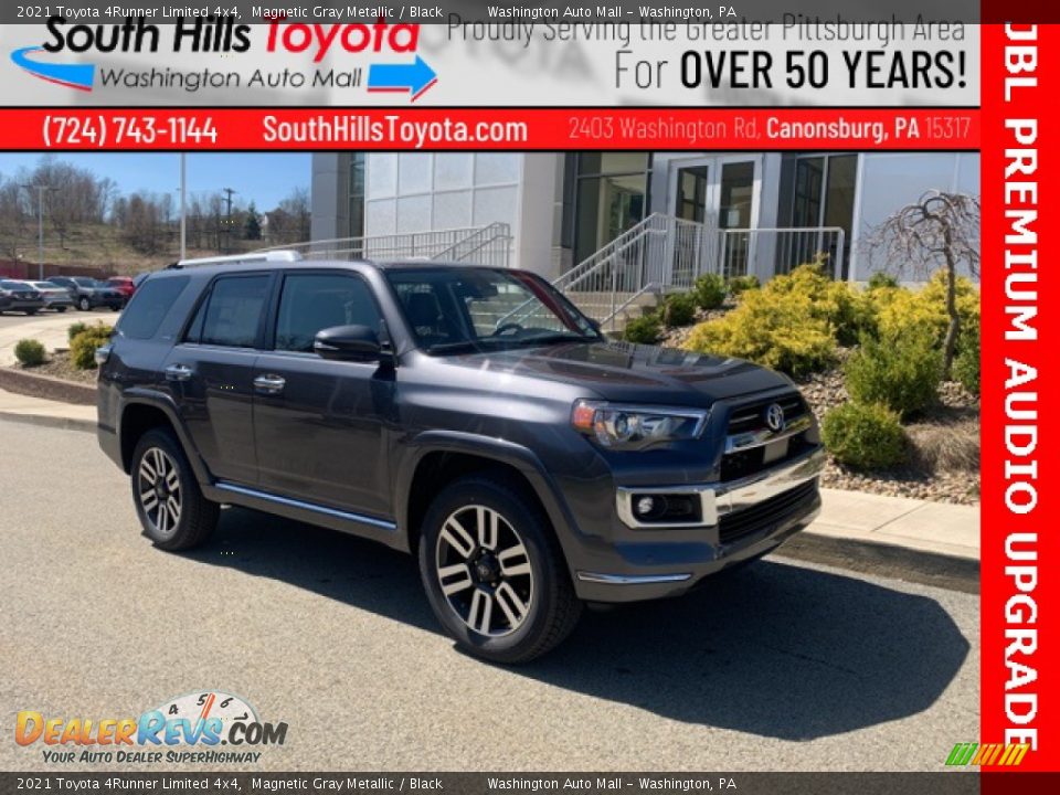 2021 Toyota 4Runner Limited 4x4 Magnetic Gray Metallic / Black Photo #1