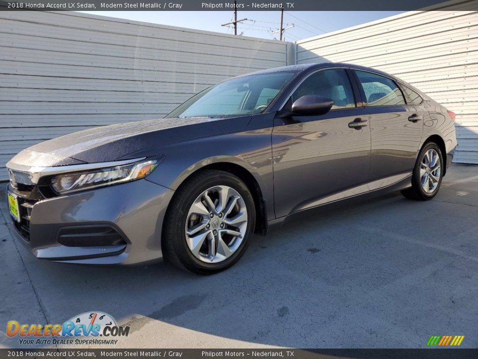 2018 Honda Accord LX Sedan Modern Steel Metallic / Gray Photo #2