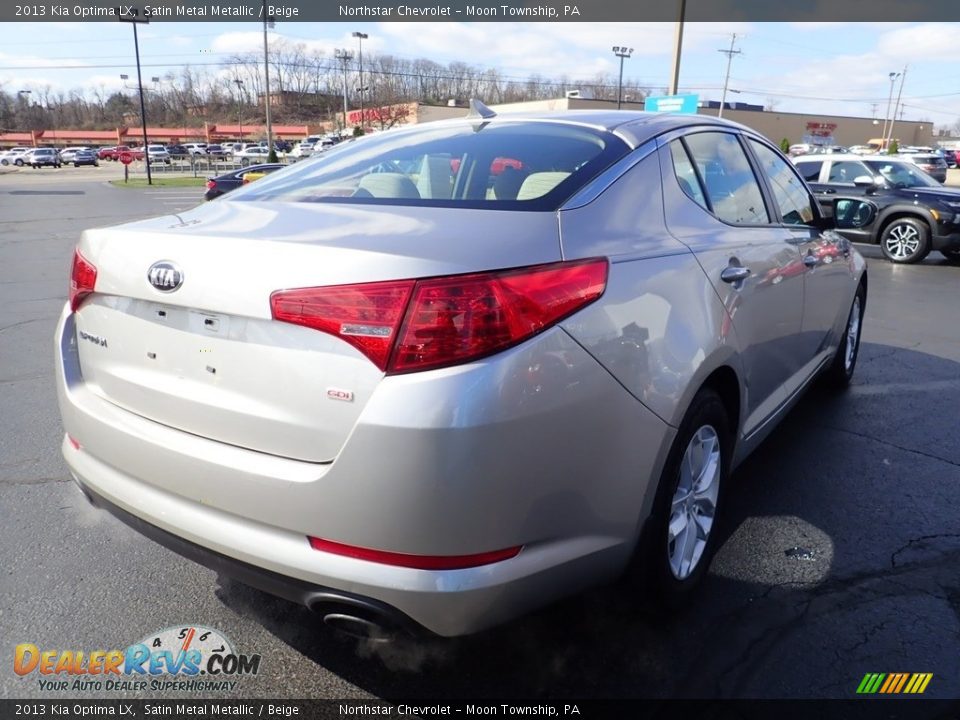 2013 Kia Optima LX Satin Metal Metallic / Beige Photo #8