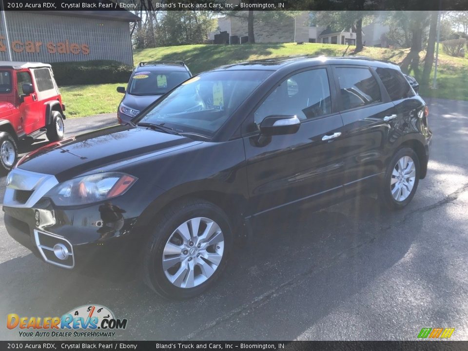 2010 Acura RDX Crystal Black Pearl / Ebony Photo #2