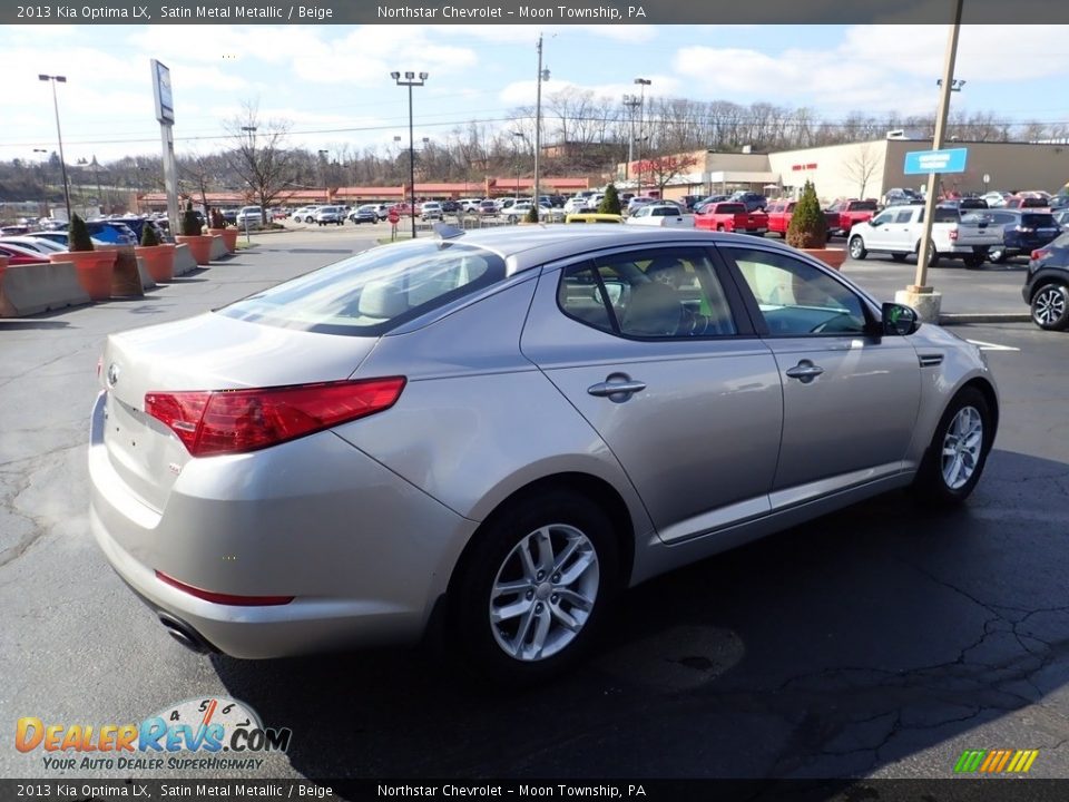 2013 Kia Optima LX Satin Metal Metallic / Beige Photo #9