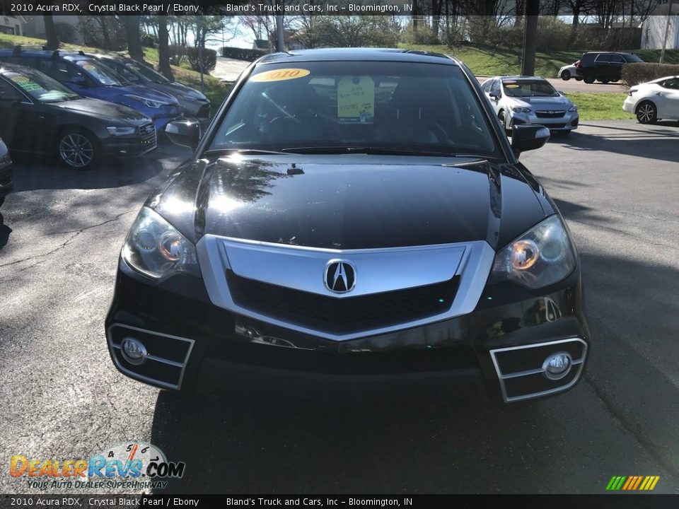 2010 Acura RDX Crystal Black Pearl / Ebony Photo #3