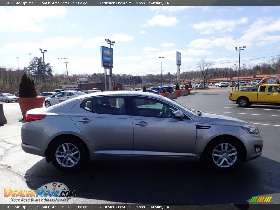 2013 Kia Optima LX Satin Metal Metallic / Beige Photo #10