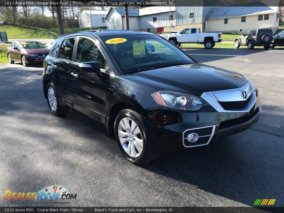 2010 Acura RDX Crystal Black Pearl / Ebony Photo #4