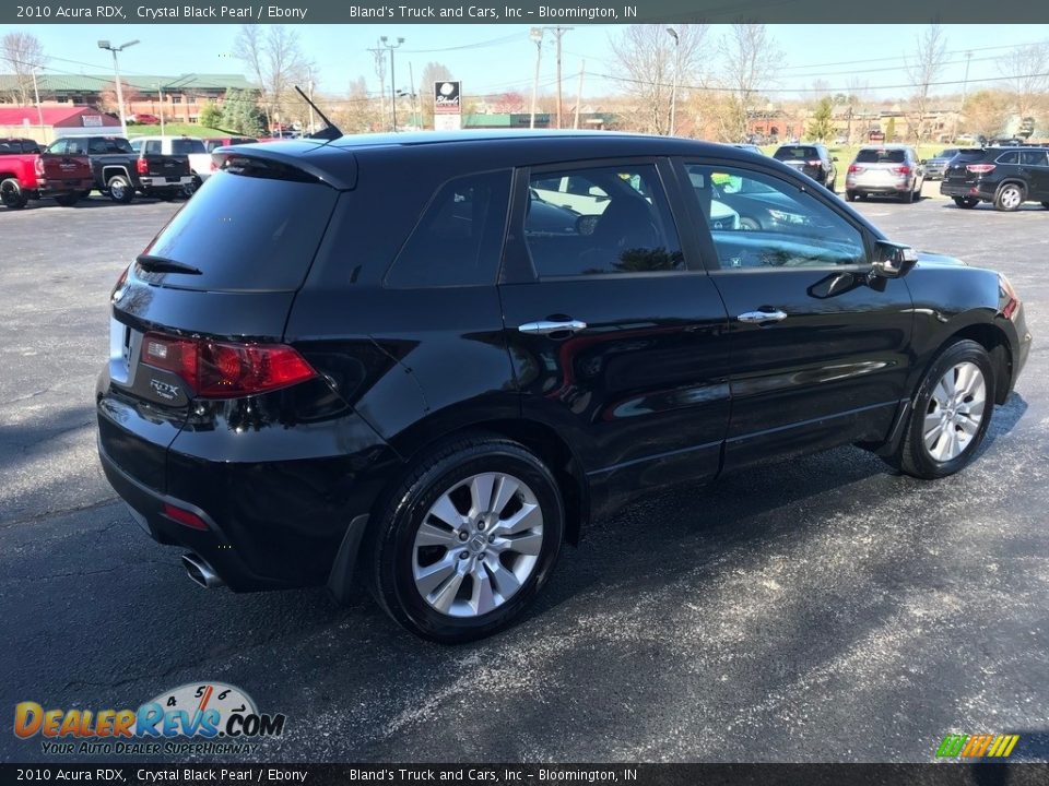 2010 Acura RDX Crystal Black Pearl / Ebony Photo #6