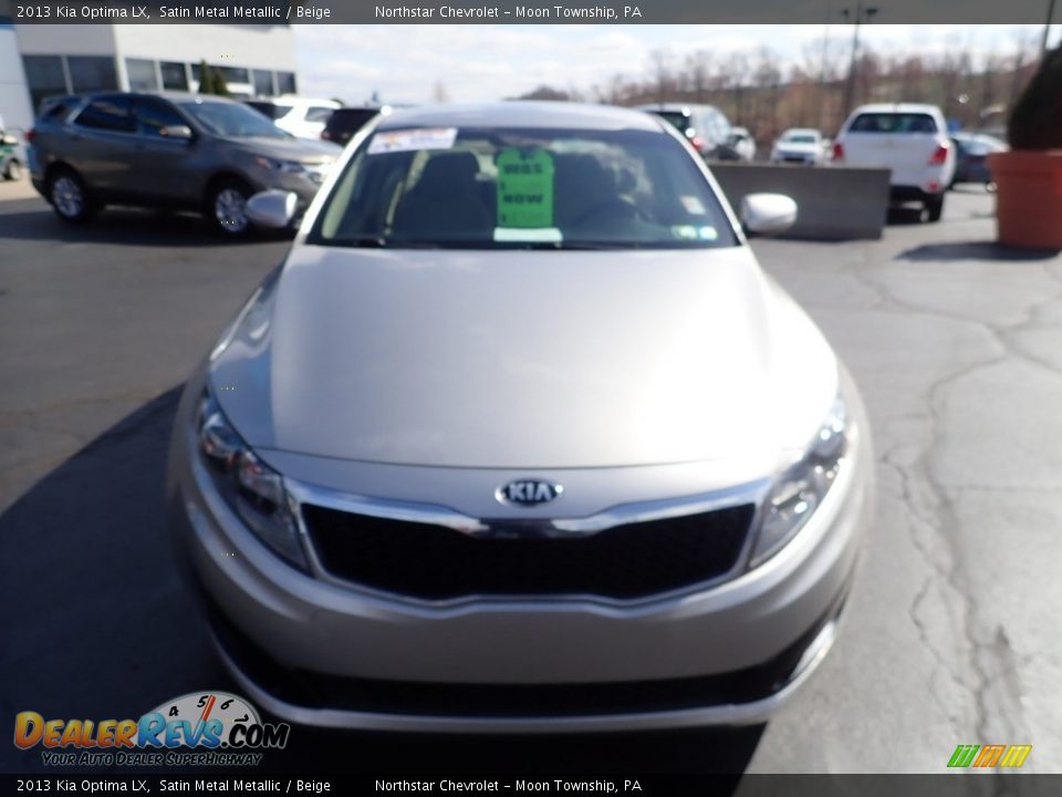 2013 Kia Optima LX Satin Metal Metallic / Beige Photo #13