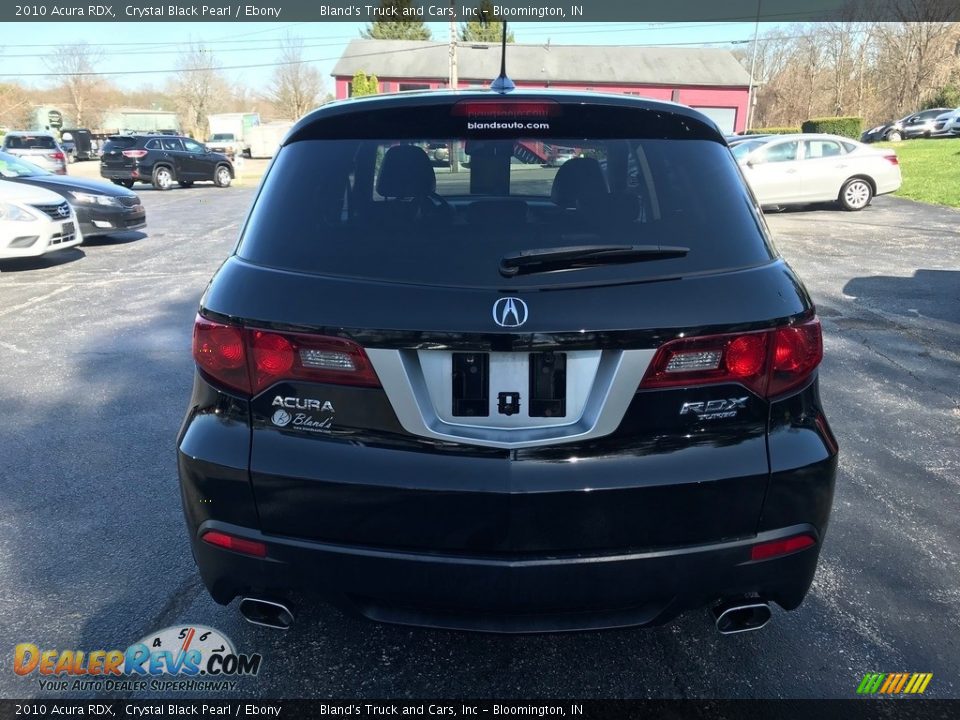 2010 Acura RDX Crystal Black Pearl / Ebony Photo #8